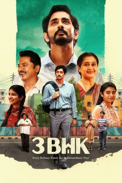 Download 3BHK (2025) WEB-DL {Hindi (DD5.1) & Tamil} Full Movie 480p [530MB] | 720p [1.3GB] | 1080p [2.9GB]