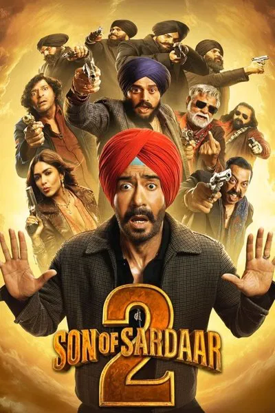 Download Son of Sardaar 2 (2025) WEB-DL {Hindi (DD5.1)} Audio 480p [500MB] | 720p [1.2GB] | 1080p [2.8GB]